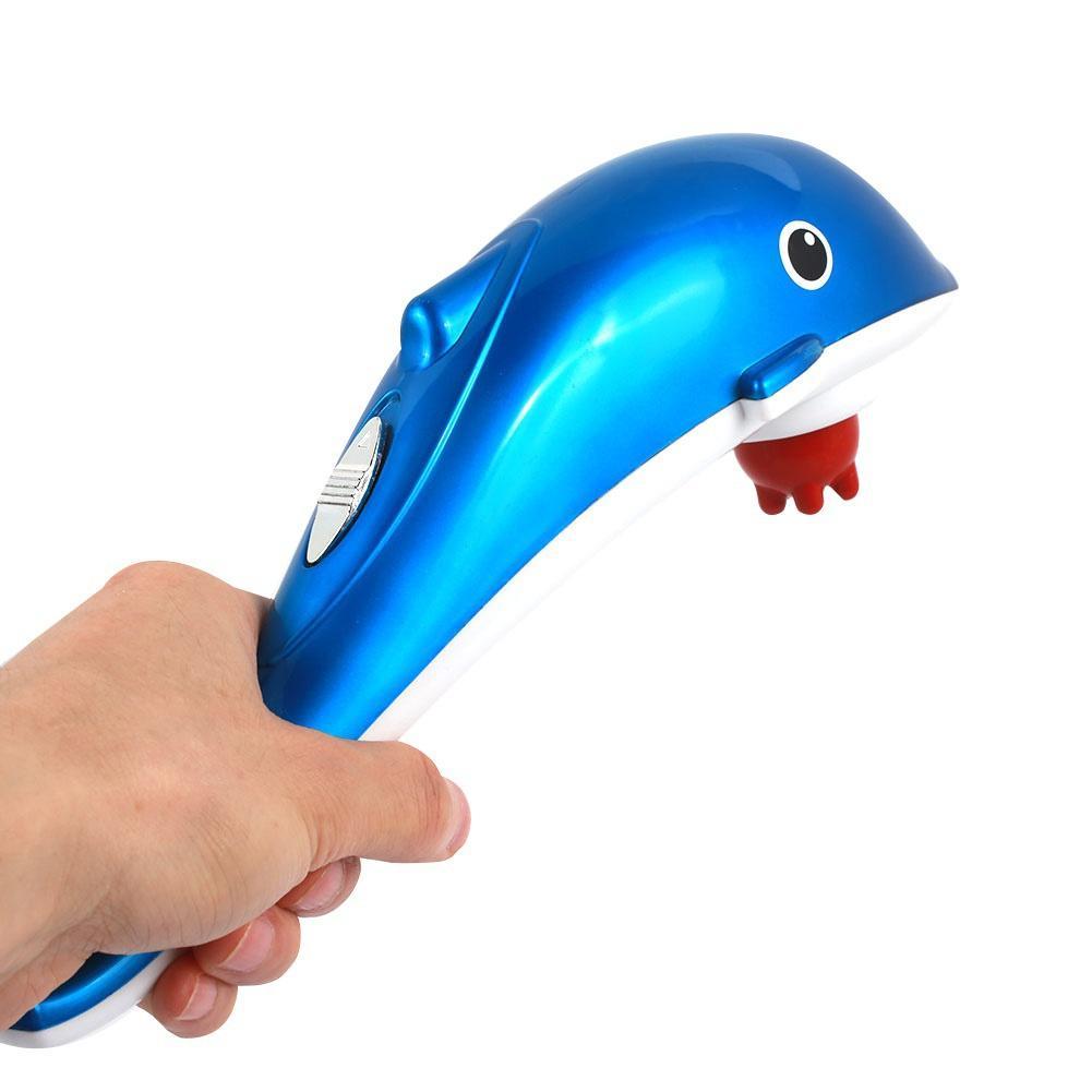 Massageador Elétrico Corporal Golfinho Infrared 110v (AZUL)