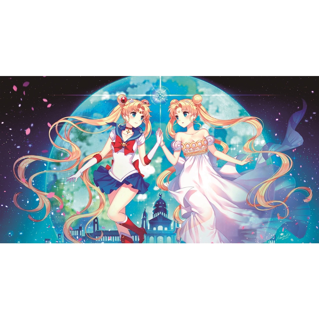 Mouse Pad Gamer Personalizado Guardian Sailor Moon 58cm X 30cm