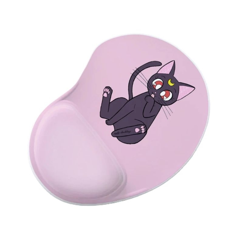Mouse pad com apoio Luna Sailor Moon