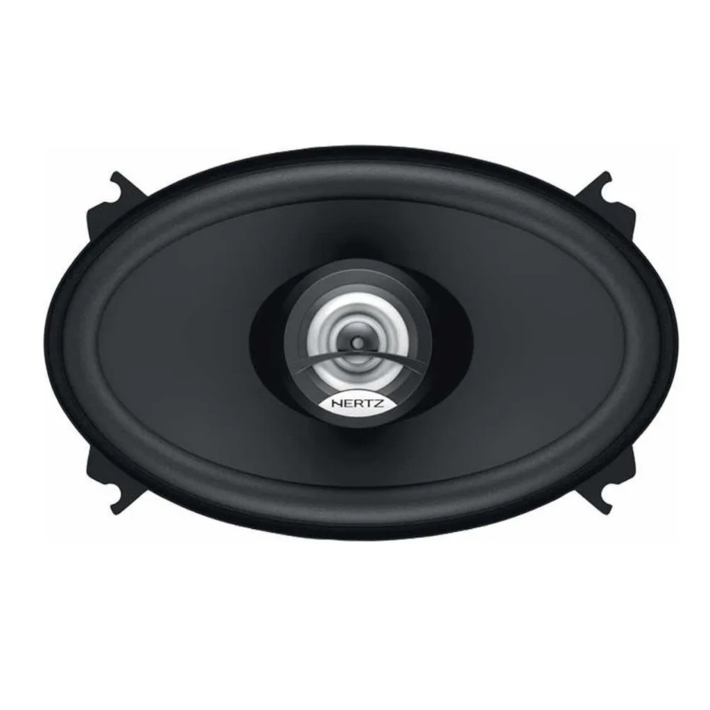 Alto Falante Hertz Coaxial Dcx 460.3 4x6 Polegada 80 Wrms Preto