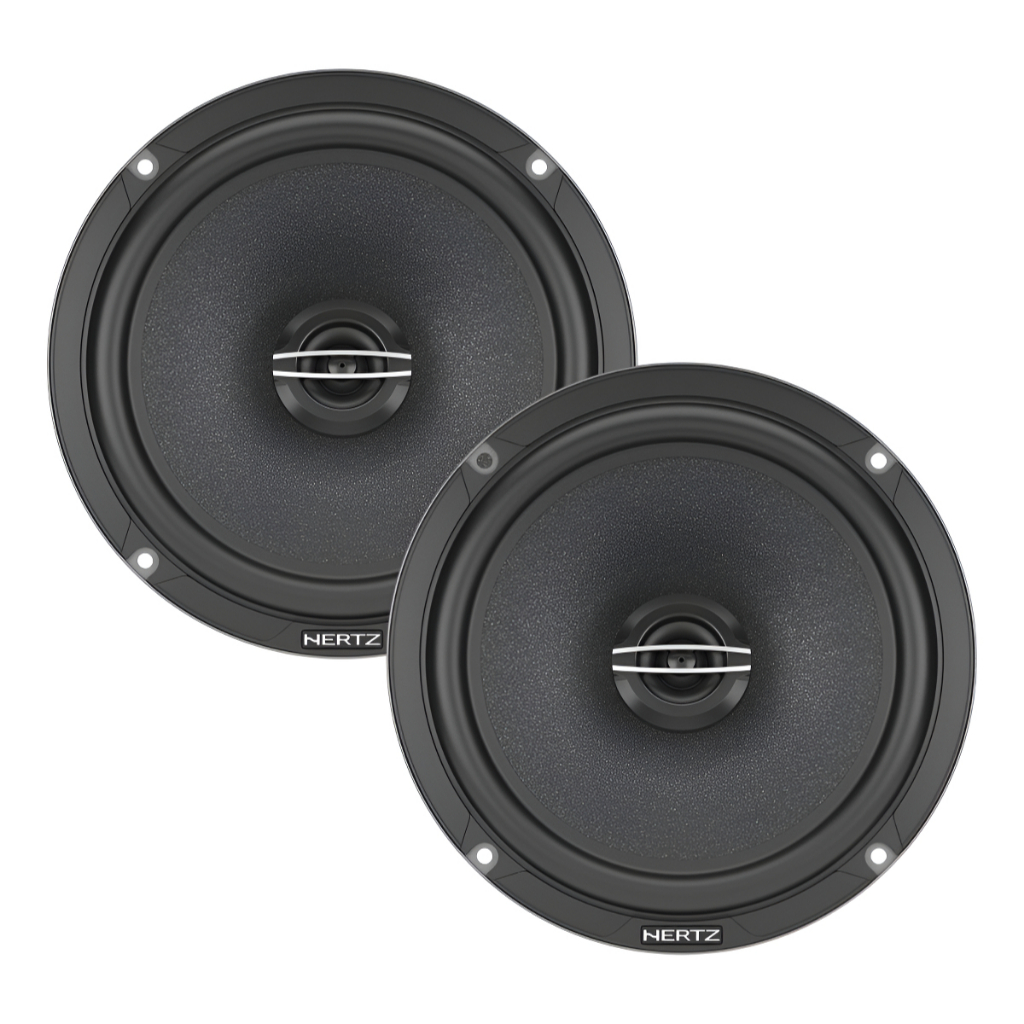 Kit Coaxial Hertz Cx 165 6 Polegadas 140W Rms Italiano Alto Falante Linha Cento CX165