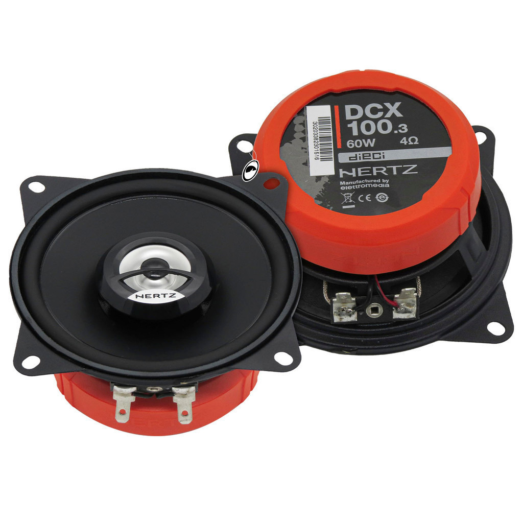 Par Alto Falante Coaxial Hertz DCX 100.3 4