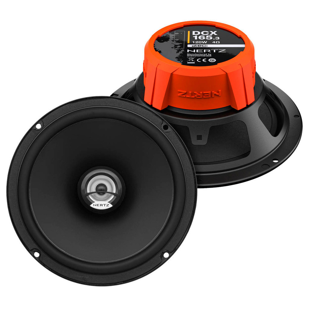 Kit Alto Falante Hertz DCX 165.3 Coaxial 6