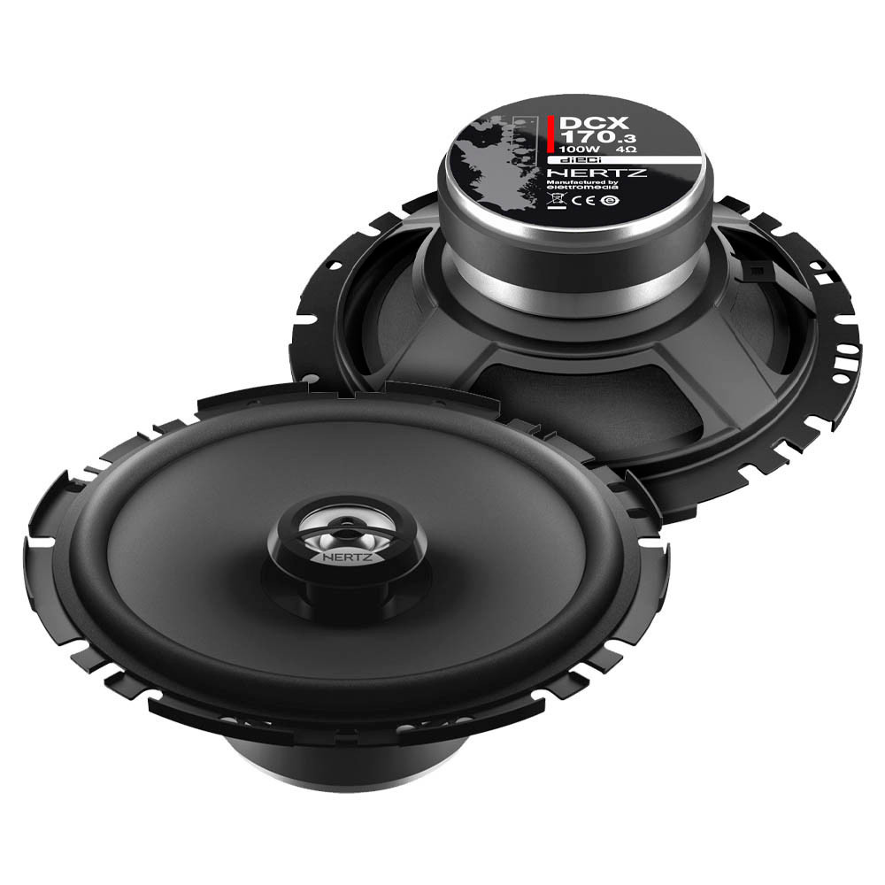 Kit Alto Falantes Hertz DCX 170.3 Coaxial 6,5