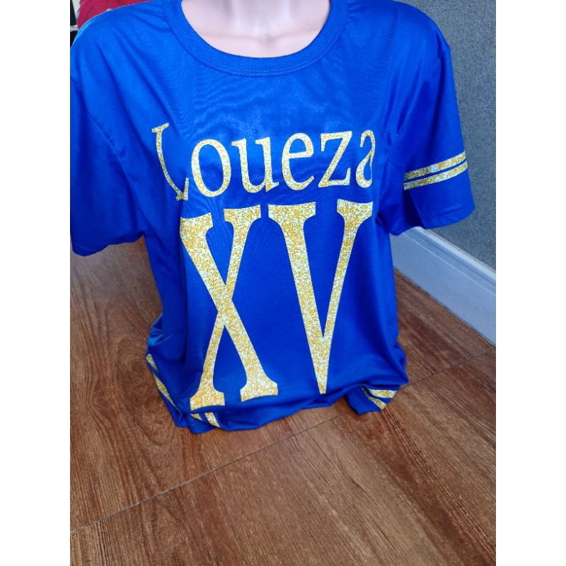 6 Camisas personalizadas para 15 anos mangas e barra