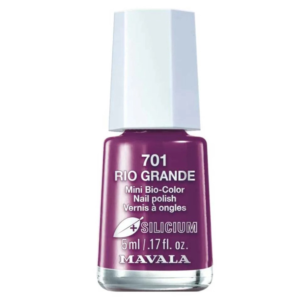 Esmalte Cremoso Mavala Mini Bio-Color's + Silicio 5ml - Rio Grande 701