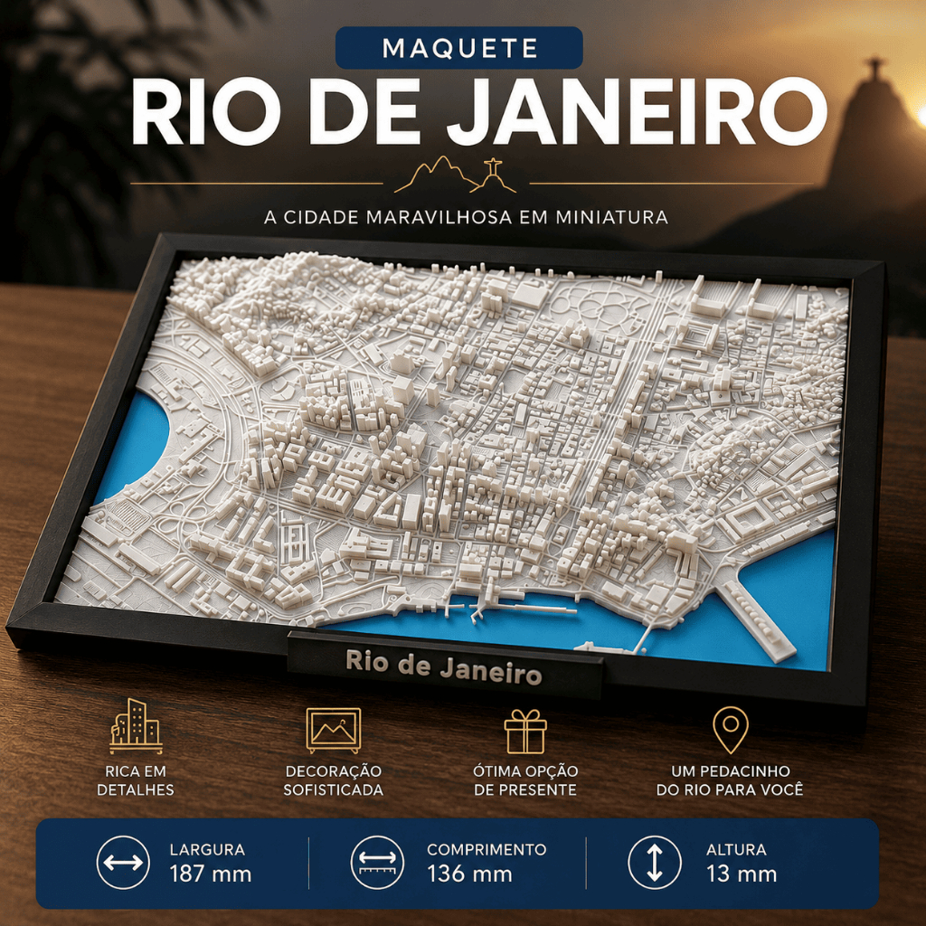 Mini Maquete Rio de Janeiro