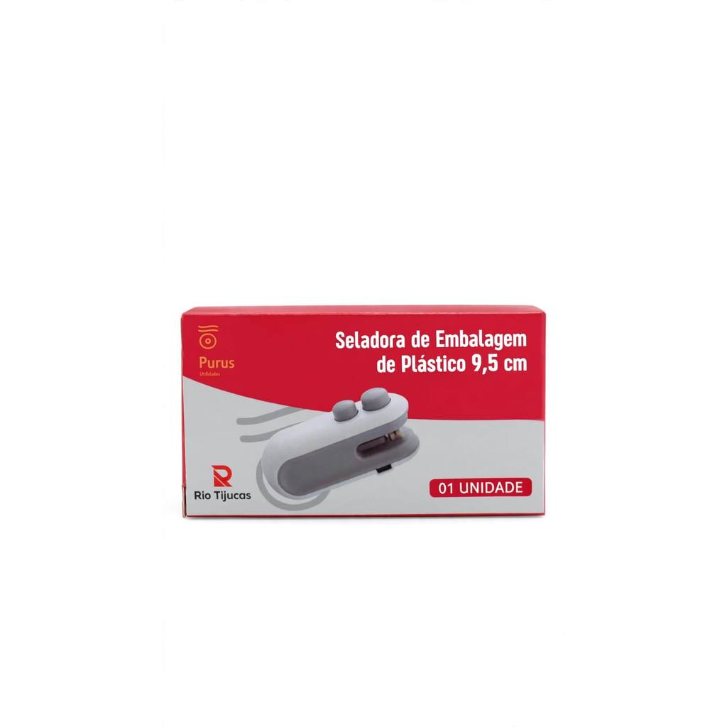 Mini Seladora Portátil  de Plástico 9,5cm Portátil Pilha Rio Tijucas
