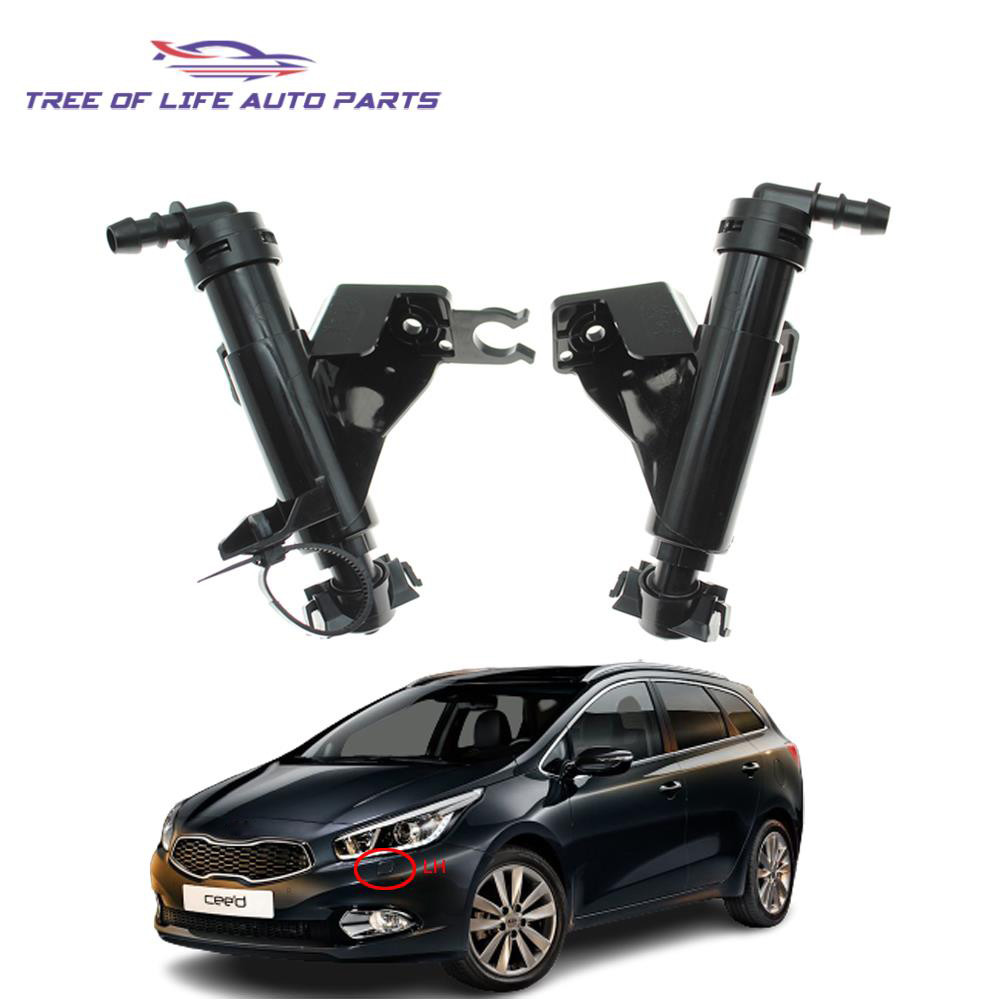 Bico Lavador De Farol Dianteiro , Cilindro De Bomba De Spray De Limpeza Para KIA CEED 2012-2017 98671-A2700 98672 98672A