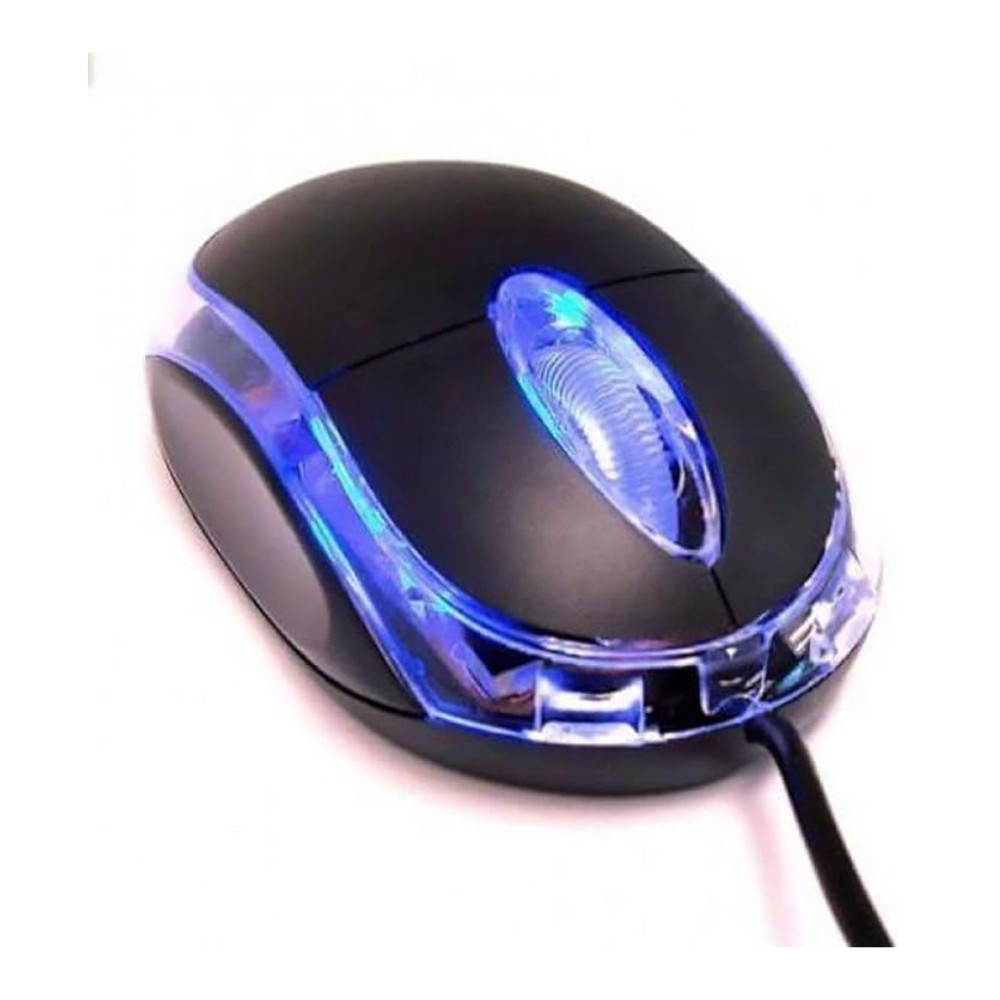 Mouse Óptico USB 1000DPI com LED H'maston