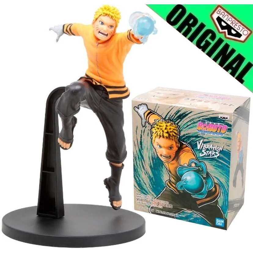 Boneco Boruto Naruto Next Generations Uzumaki Naruto Vibration Stars Bandai Banpresto original