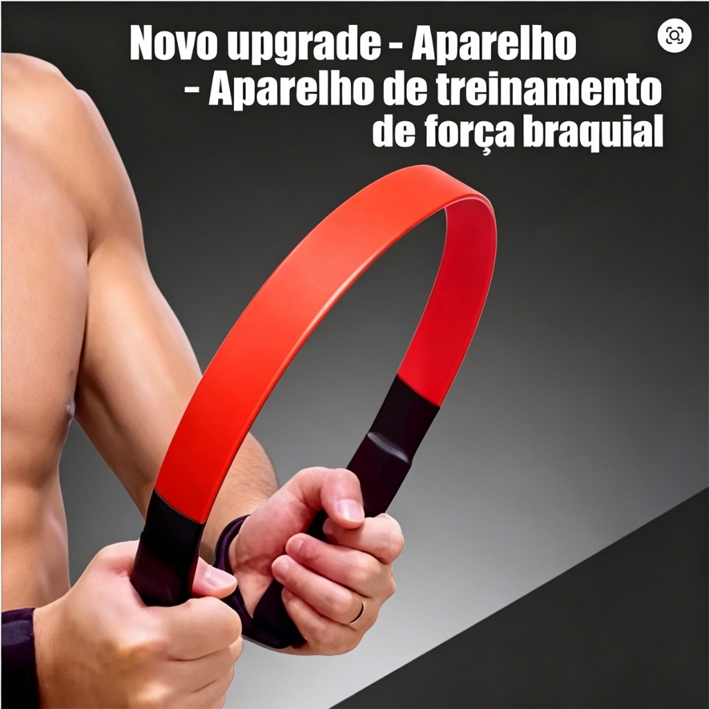 Nova Barra Flexora 30kg/60kg/100kg Twister Power Treinamento Força Musculação Braços Tórax Portátil