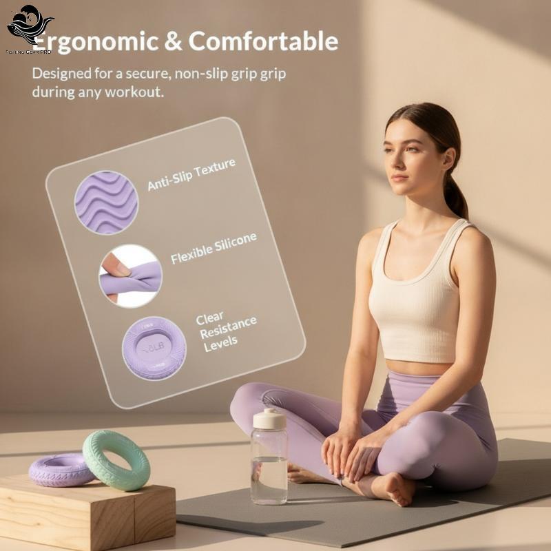 PFG Anel De Aperto De Mão De Silicone Expansor Carpal Portátil Para Treinamento De Força De Pulso Musculação Reabilitaçã