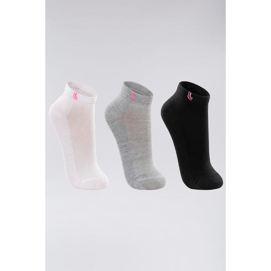 Meia Lupo Kit c/ 3 Pares Adulto Woman Sport 03226-089-0901