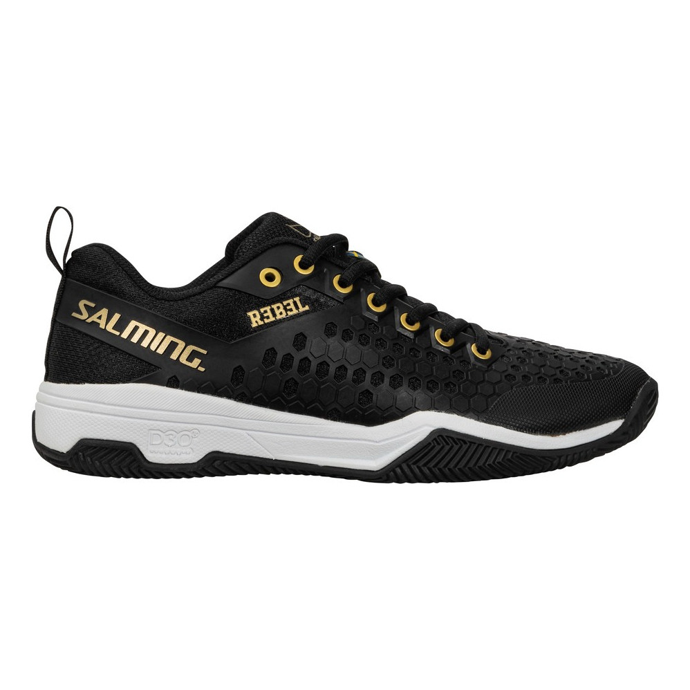 Tenis Salming Padel Qudra Saibro Salming Rebel Blk Woman's(Women/Mulher,BLK)