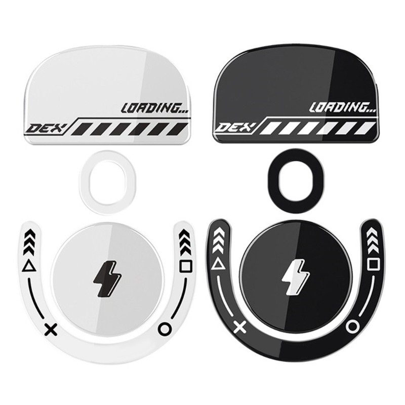 KOKO Vidro Mouse Patins Gaming Pés Adesivo Para GPW4 GPROX SUPERLIGHT 2 DEX Controle Suave E Fácil