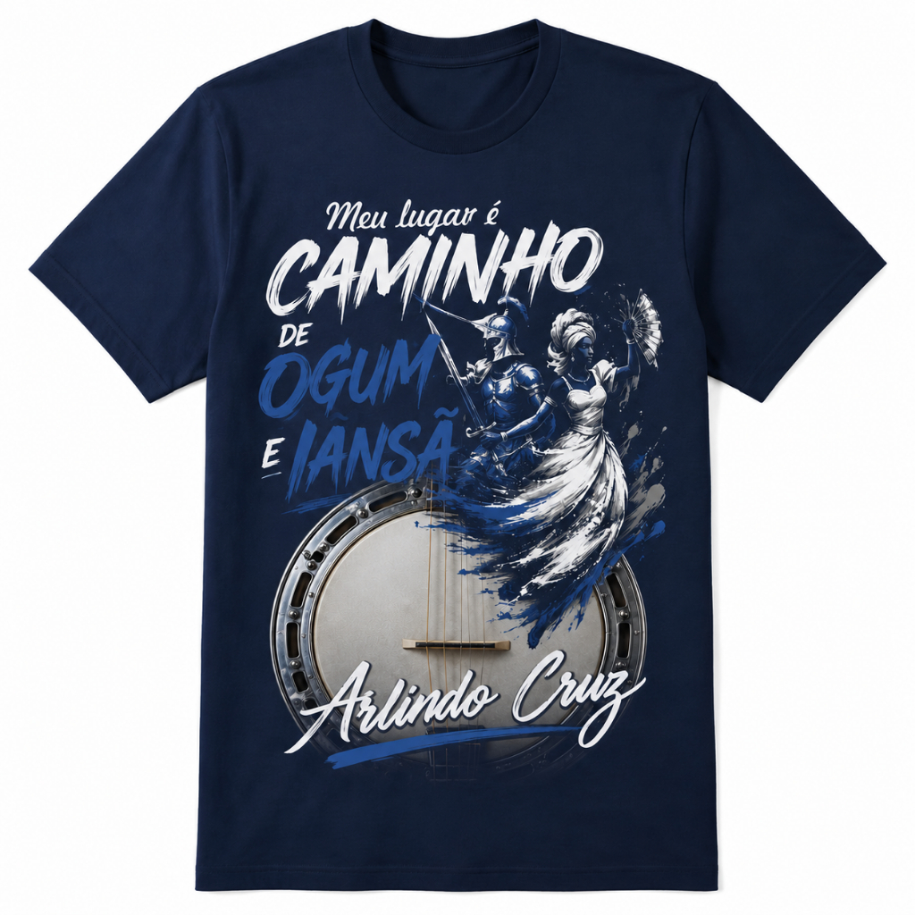 Camisa Arlindo Cruz em algodão premium. Estilo, conforto e envio rápido. Garanta já!
