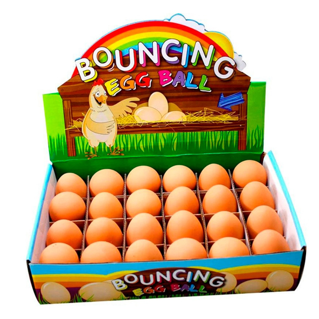 Ovo de Brinquedo Hiper Realista - Diversão Garantida! 🥚😂 ovo para apertar STRESS BALL