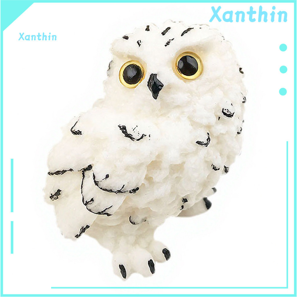 Repeated Squeeze Toy Tpr Material Stress Ball Realistic Owl Soft Relief Fidget for Kids Adults Portable Anxiety Decompre