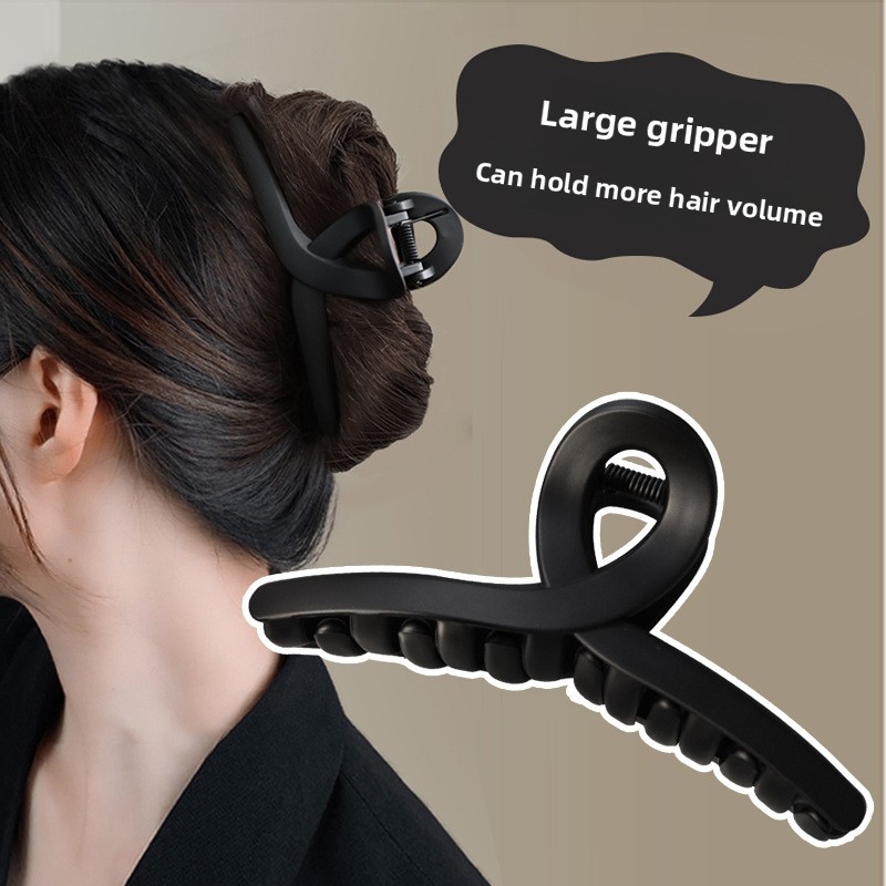 Clipe de tubarão feminino High-End grampo de cabelo Volume de cabelo Multi-grande grampo de cabelo cabeça traseira 2026