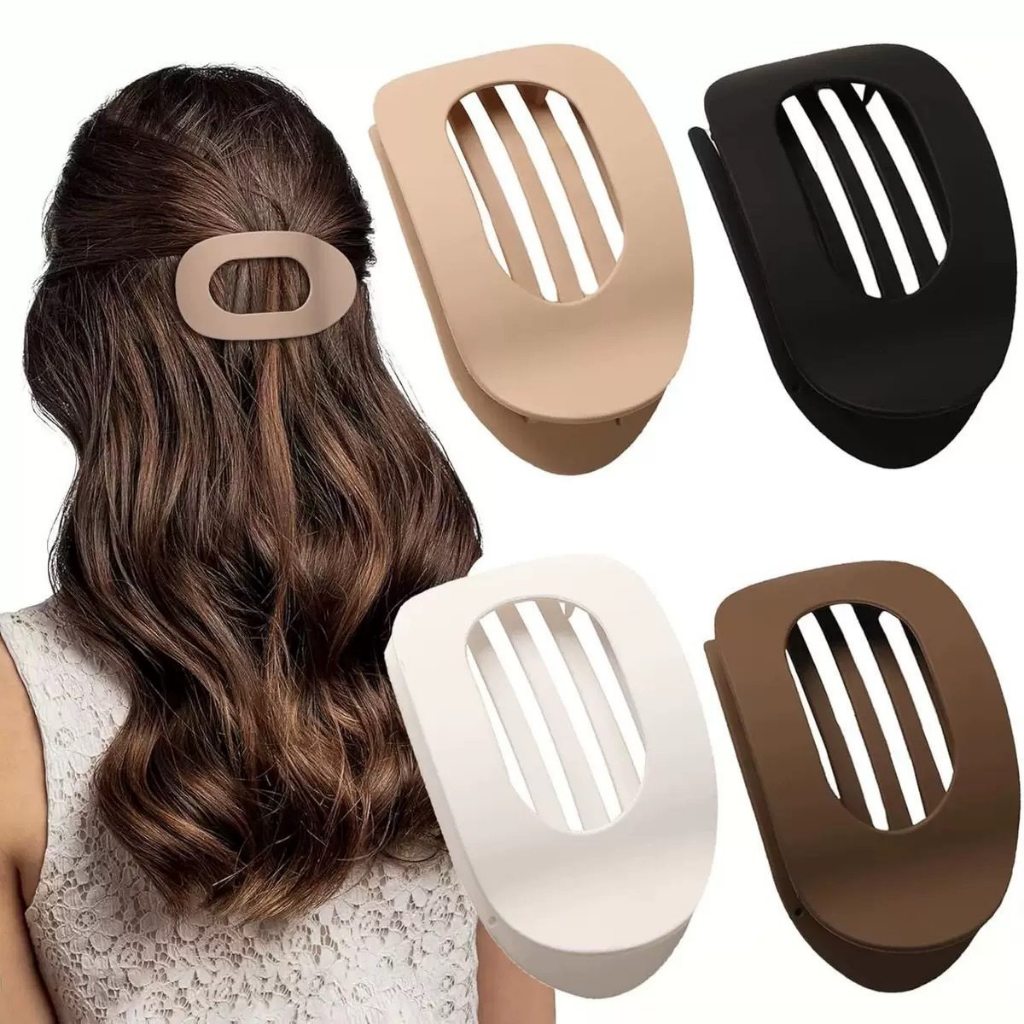 Novo estilo Abalone Grab clip feminino High-End sentir cabelo plano Duckbill clipe acessórios de cabelo