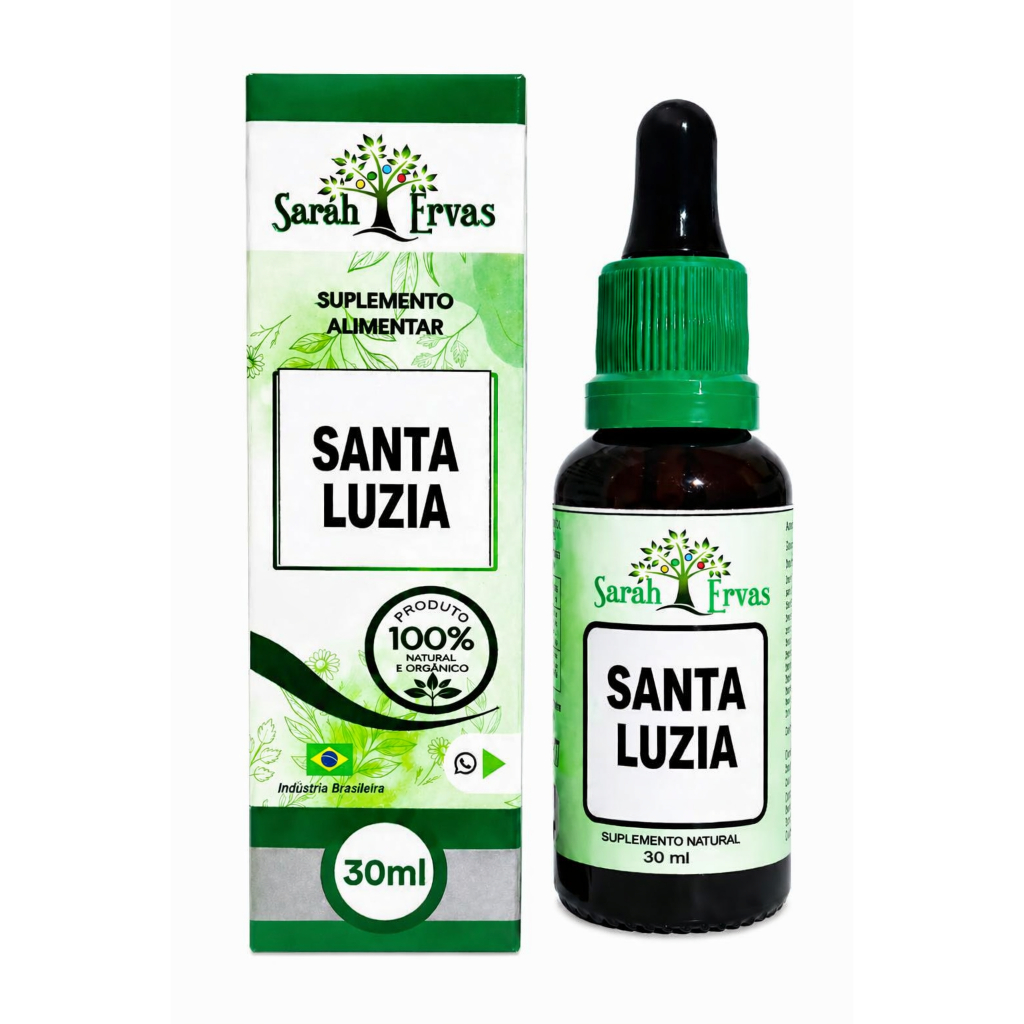 EXTRATO DE ERVA SANTA LUZIA 30 ML (SARAH ERVAS)