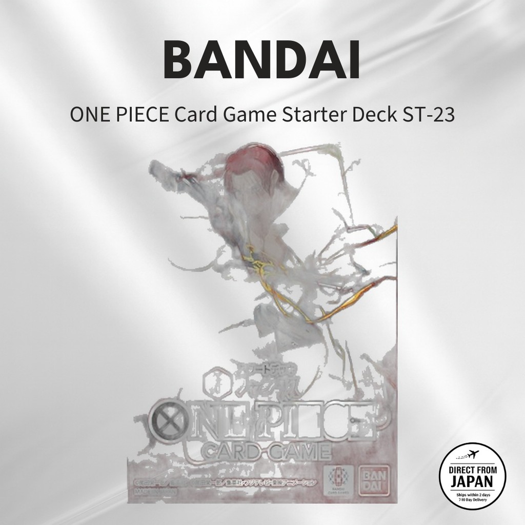 BANDAI ONE PIECE Card Game Starter Deck Red Shanks [ST-23] Ages 9 and up Japan