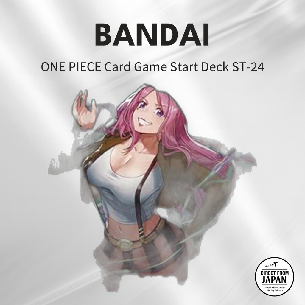 BANDAI ONE PIECE Card Game Start Deck Green Jewelry Bonney Japan