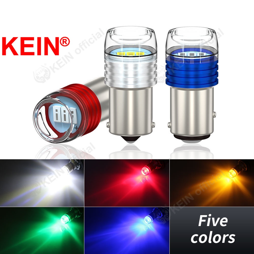 KEIN 2PCS Strobe Flash 1156 Led 1157 BA15S P21W BAY15D P21/5W Car LED Light Turn Signal Lamp Brake Stop Reversing Bulb