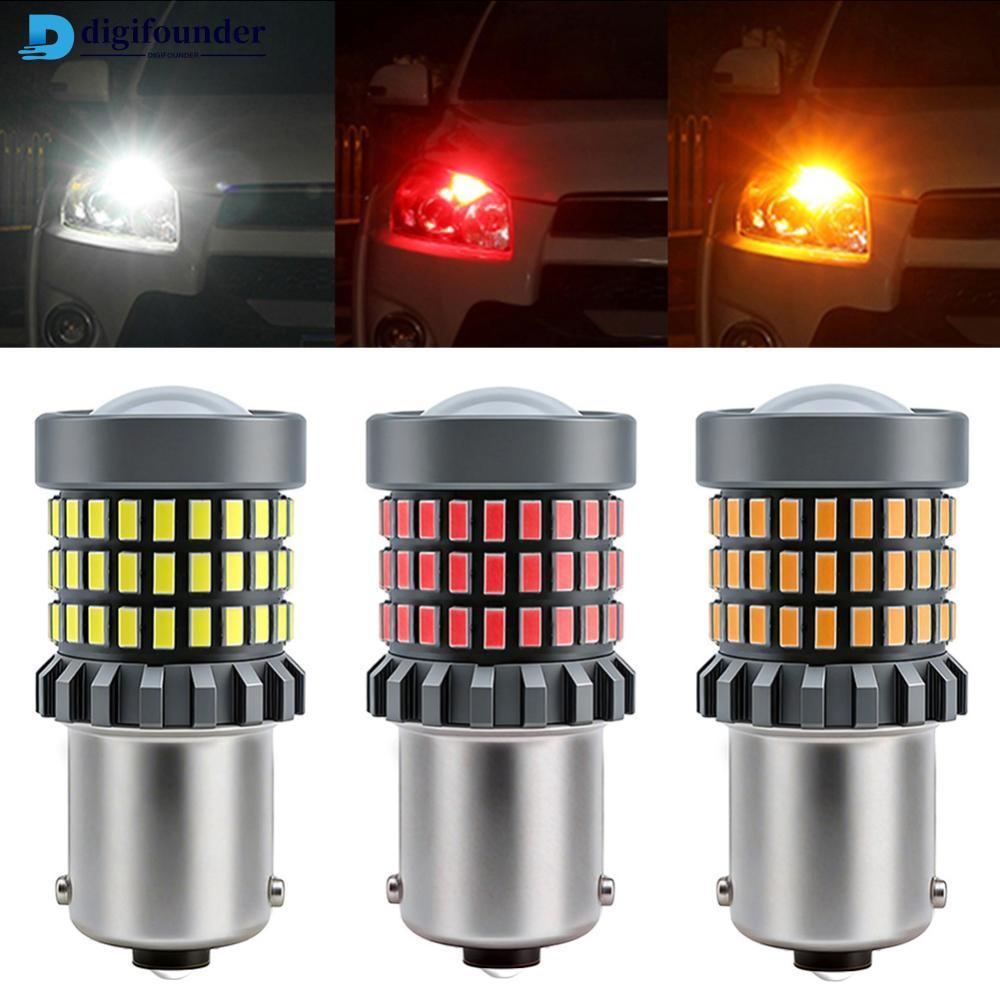 DIGIFOUNDER 1156/1157/3157/7443 Carro LED Farol Lâmpadas Luzes De Sinal De Freio Lâmpada De Volta Reversa Luz De Corrida