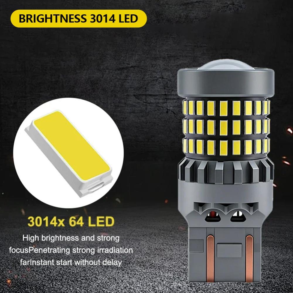 TIK 1156/1157/3157/7443 Carro LED Farol Lâmpadas Luzes De Sinal De Freio Lâmpada De Volta Reversa Luz De Corrida Brilhan