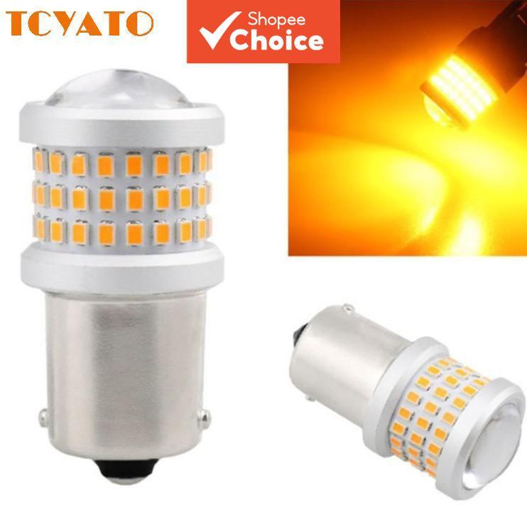 TCYATO 2 unidades 1156, BATUFFOO 2 VF3 lâmpadas de freio LED 1157, Bay15d, P21/5W vermelho