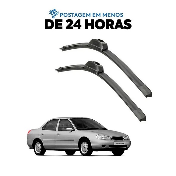 Par Palheta Limpador Parabrisa Mondeo 1993 1994 1995 1996 1997 1998 1999 2000 2001