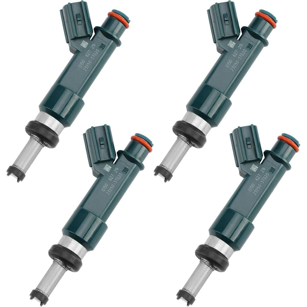 Injetores de Combustível 12 Furos 4 Peças, Compatíveis com Toyota Prius/Prius V/Lexus CT200h 1.8L 2010-2015, Substituiçã