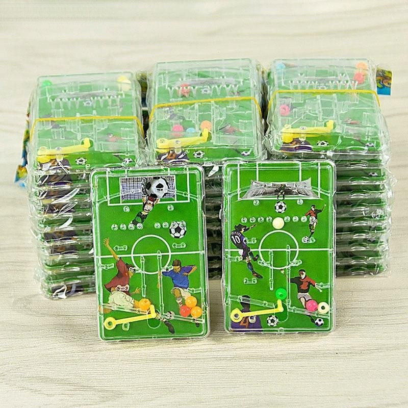 20 Brinquedos Educativos Infantis, Jogo de Labirinto de Futebol para Pinball, Decoração de Festa de Aniversário, Lembran