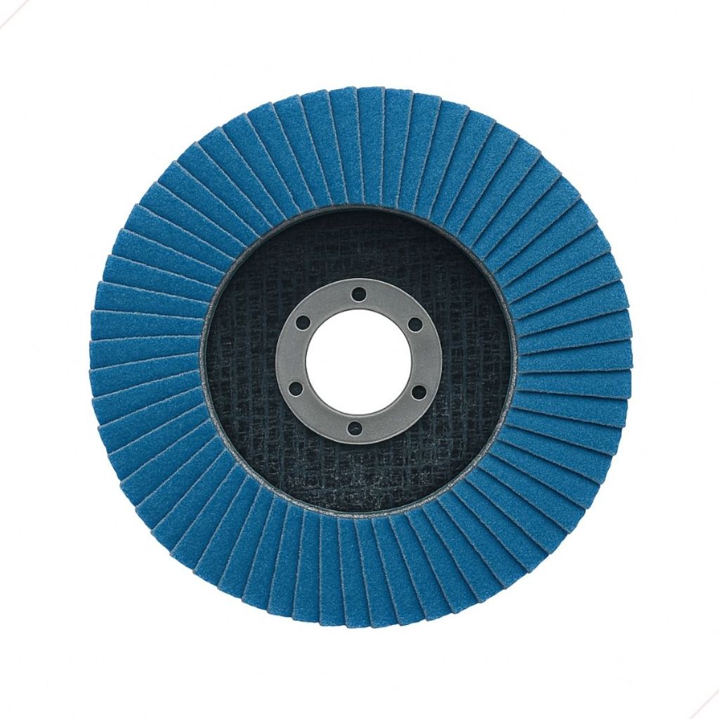 Disco Flap Fibra Vidro Cônico Grão 40 4.1/2 X 7/8 115mm Para Limpeza e Acabamento Profissional