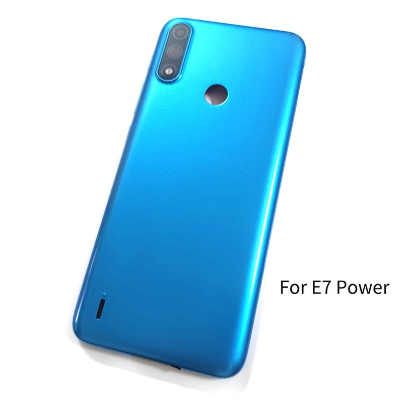 Para Motorola Moto E7/E7 Plus Power/E7i Back Bateria Capa Habitação Traseira Caso Peças De Reparo
