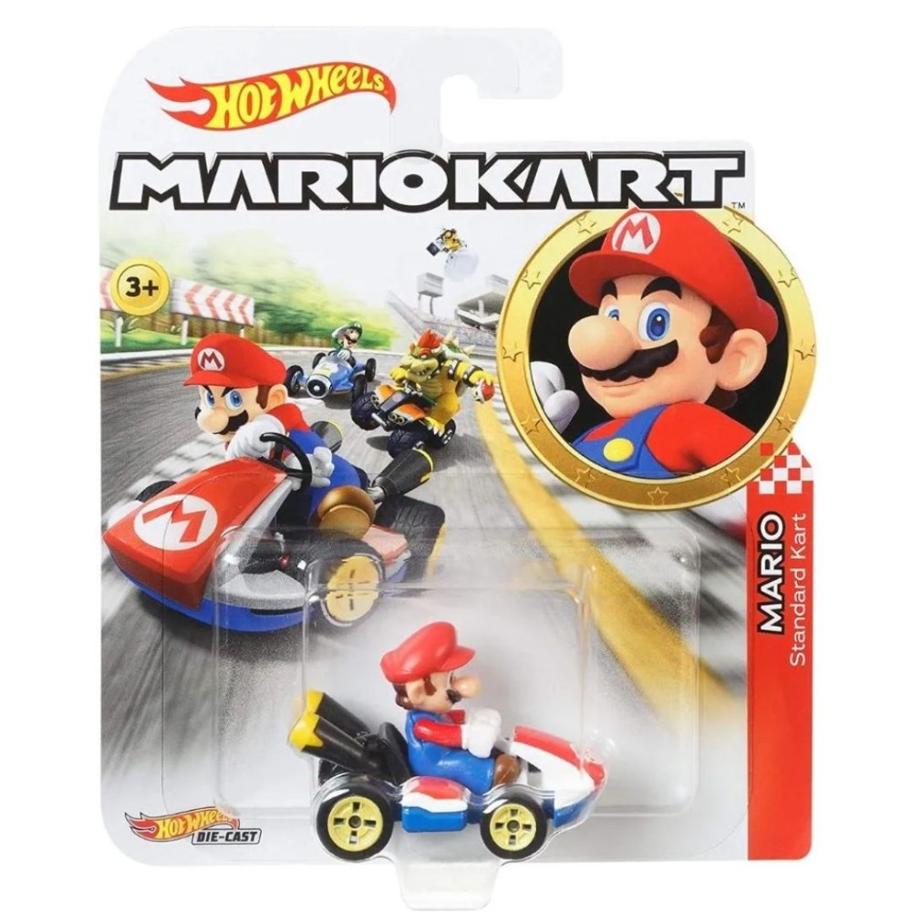Kit Hot Wheels Mario Kart Coleção Completa 1:64 Novo