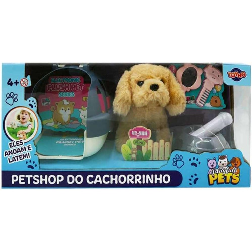 Pelúcia Petshop do Cachorrinho Playfull Pets