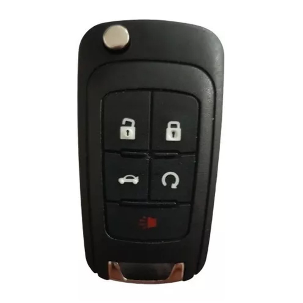 Carcaça Capa Chave Canivete Gm 5 botões Cruze Camaro Malibu Sonic