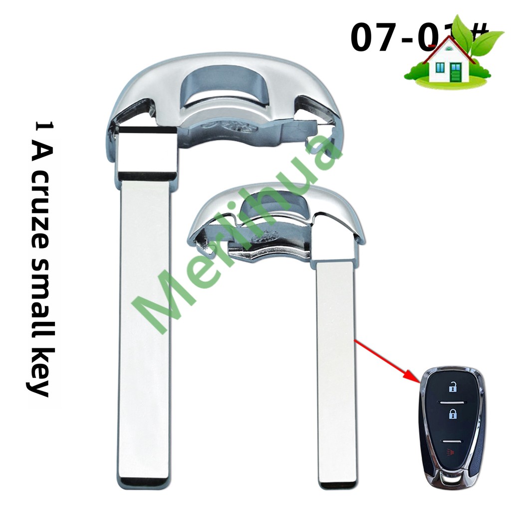 Para Chevrolet Cruze Camaro Cartão Inteligente Mecânico Pequena Chave Substituição Da Lâmina De Reposição