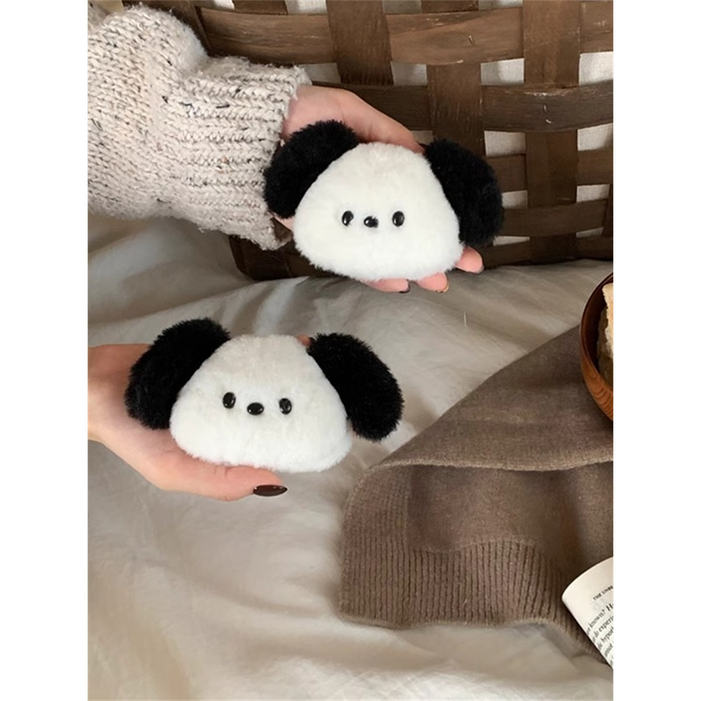 Casual menina coração destacável sapatos All-Match decoração de pelúcia bonito filhote de cachorro pino influenciador sa