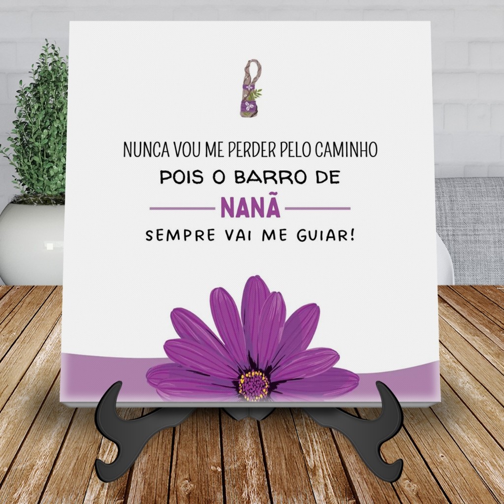 Azulejo Decorativo Nanã Orixás Frase Meu Ori