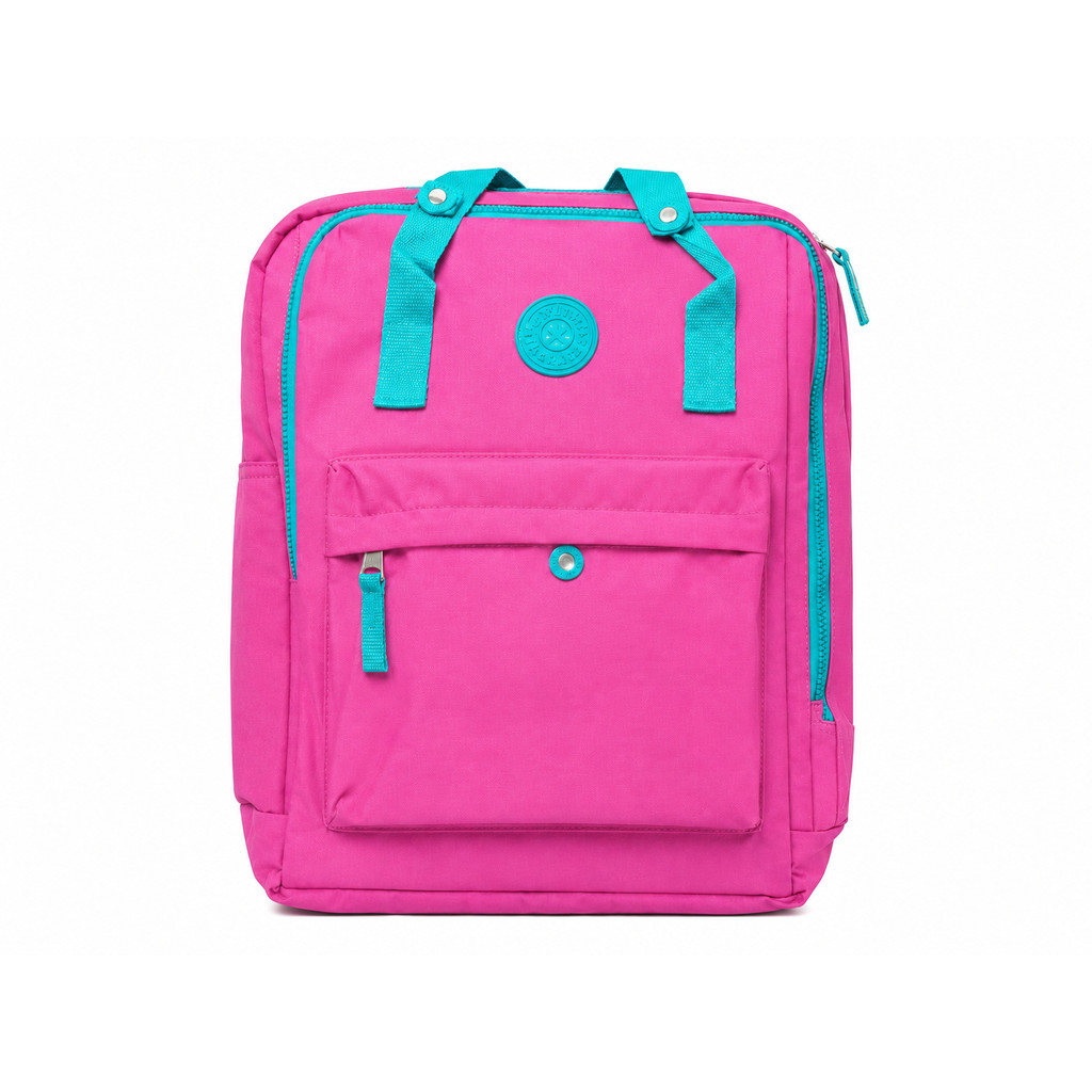 Mochila Feminina Escolar Faculdade Casual Lisa 2 Cores Resistente Espaçosa Viagem Trabalho Rotina
