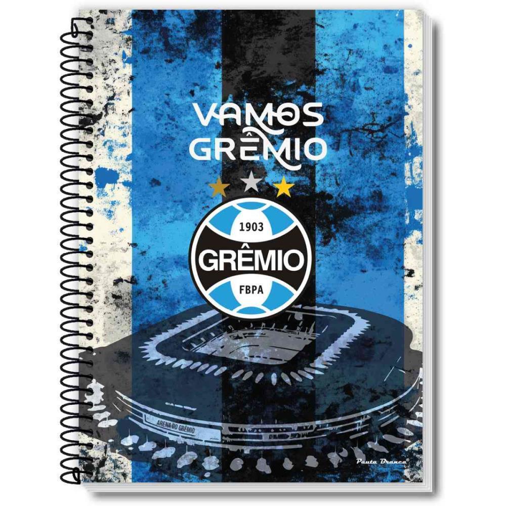 Caderno Espiral 1/4 Capa Dura Gremio 80FLS PCT.C/05