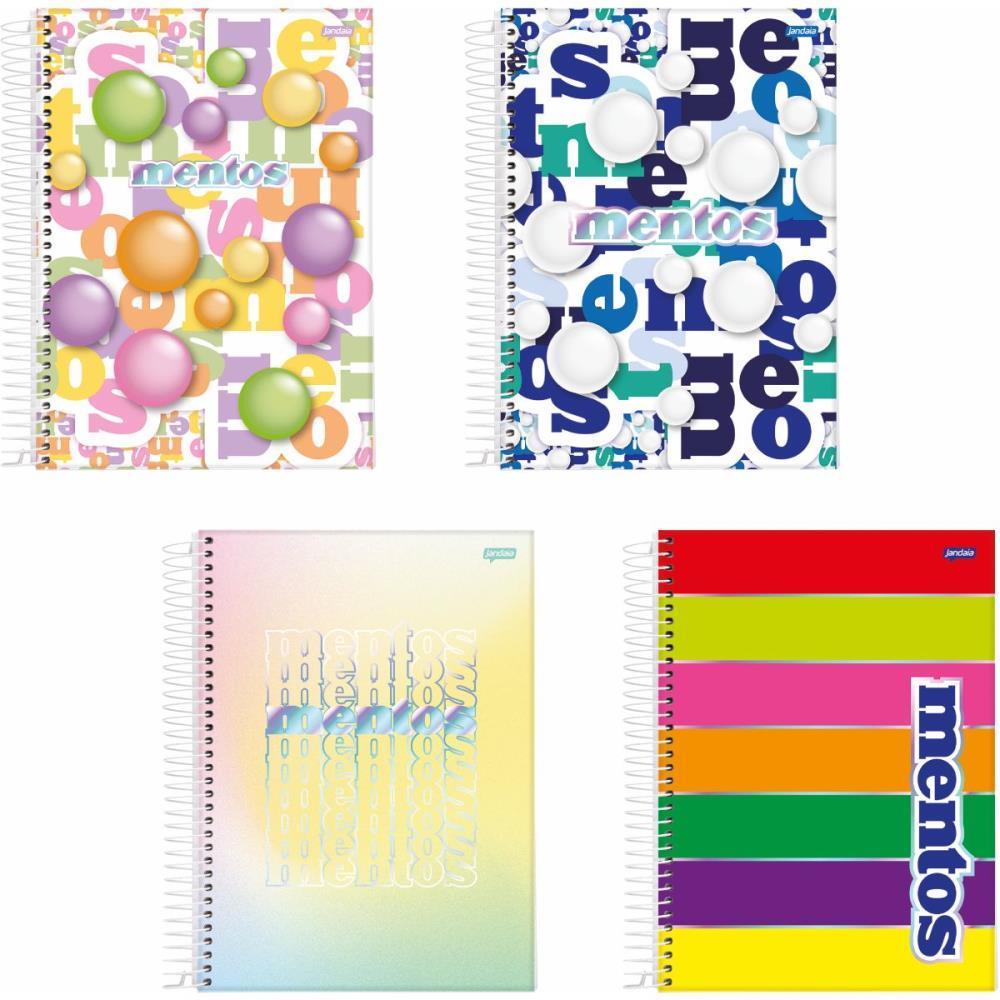 Caderno 01X1 Capa Dura Mentos 80FLS. PCT.C/04