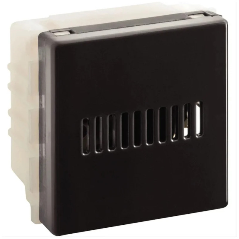 Modulo Campainha Cigarra Liz/Lux² Grafite Bivolt 10A. 57215/063 Tramontina