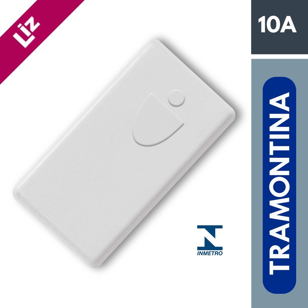 Módulo Pulsador Campainha 10A 250V Liz Tramontina