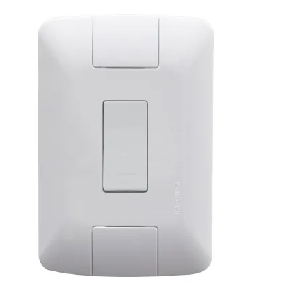 Conjunto 4x2 com 1 Pulsador Campainha Tramontina Aria 6 A 250 V