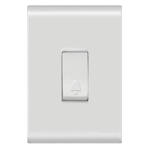 Conjunto 4x2 1 Interruptor Campainha Tramontina Liz